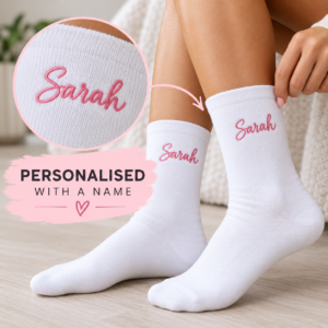 Personalised Name Business Socks