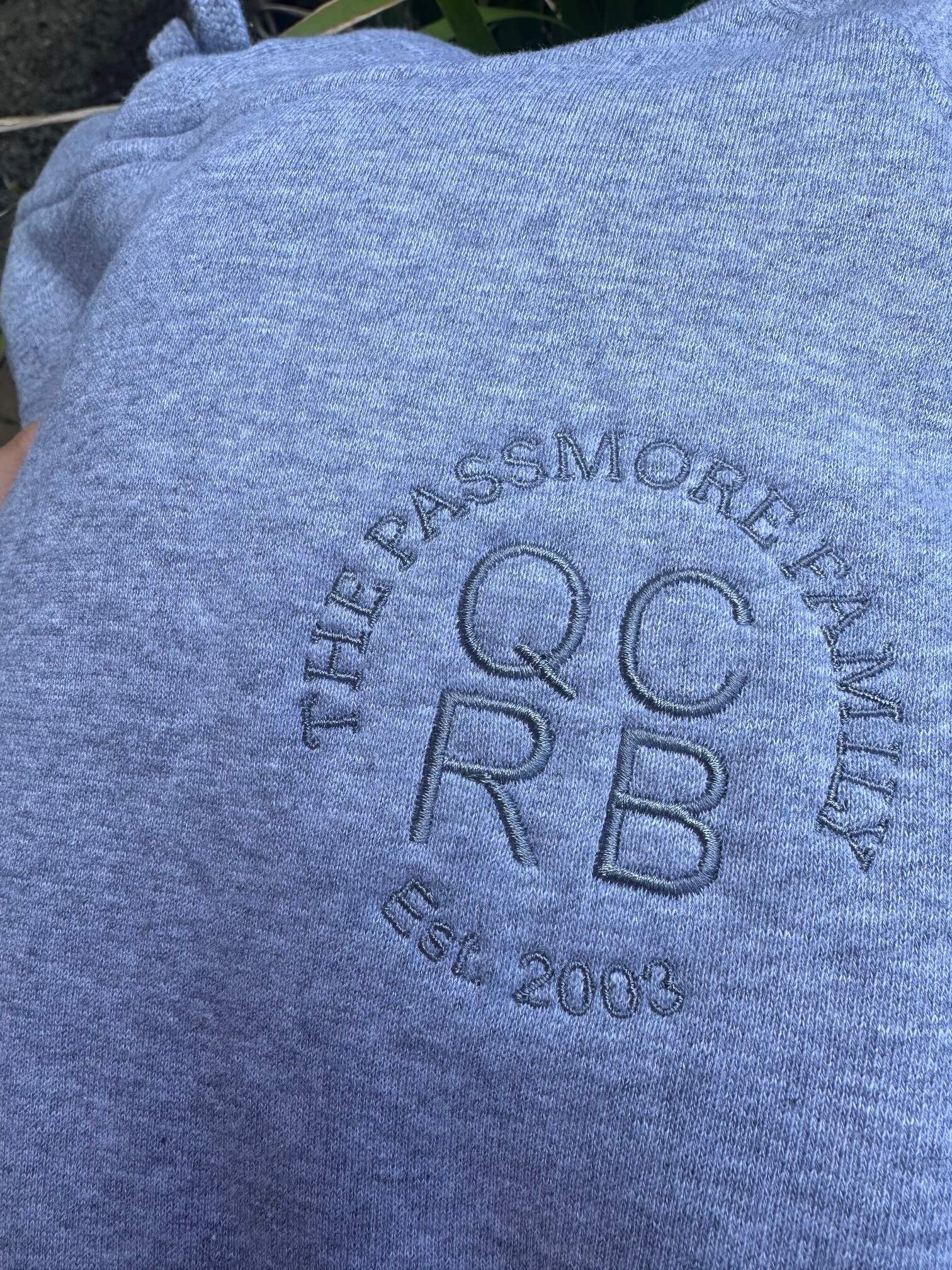 Family Name Embroidered Hoodies - Image 2