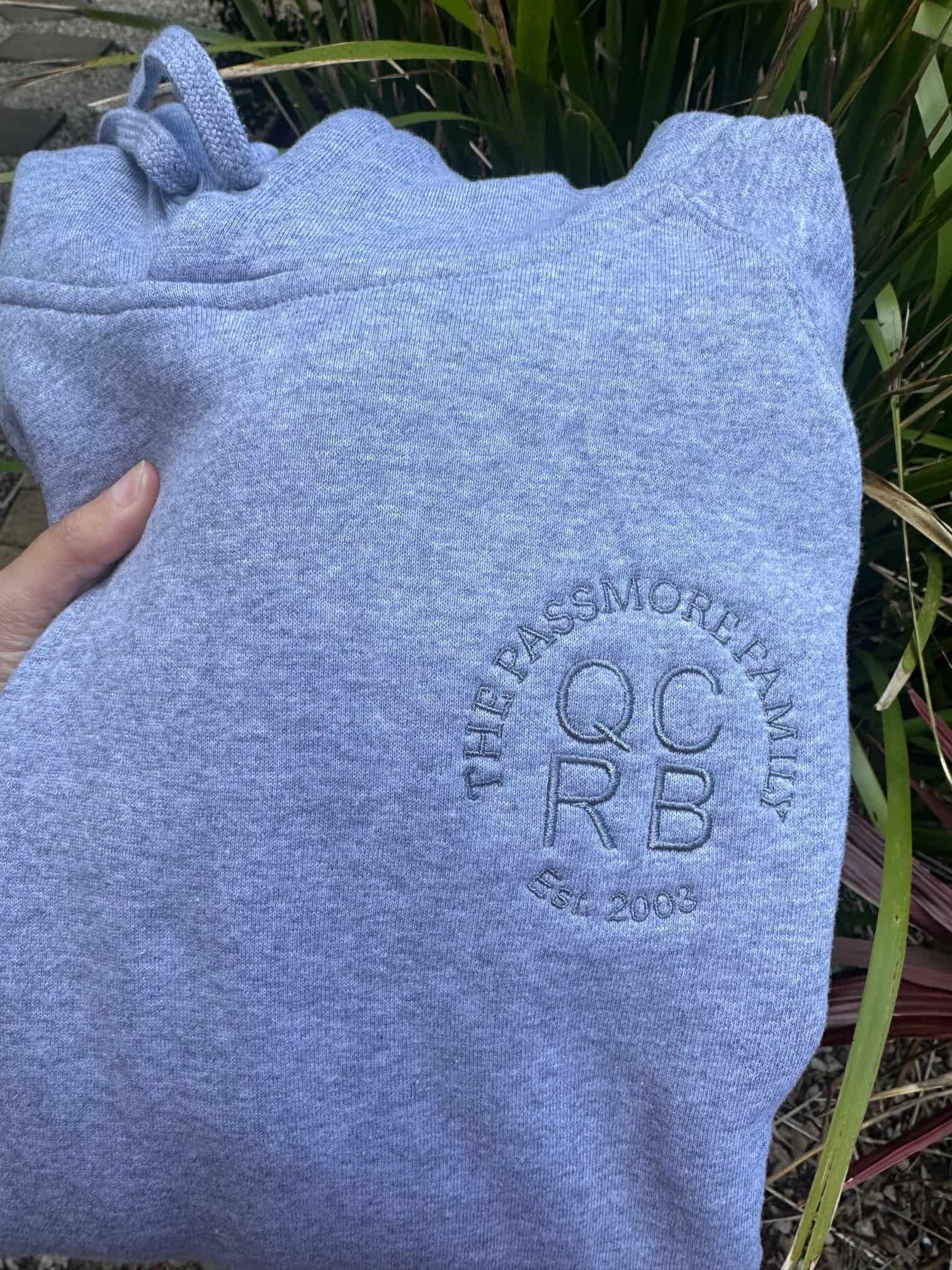 Family Name Embroidered Hoodies