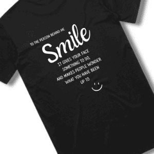 Smile tee (Mens and Ladies)