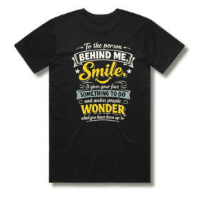 Smile Graphic tee (Mens and Ladies)