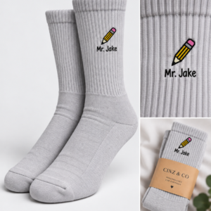 Personalised Teacher socks