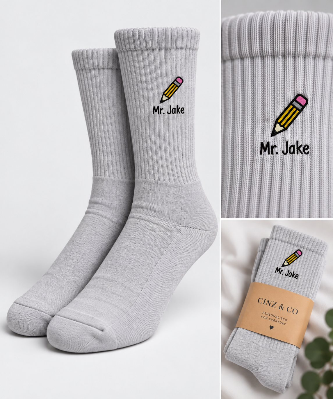 Personalised Teacher socks