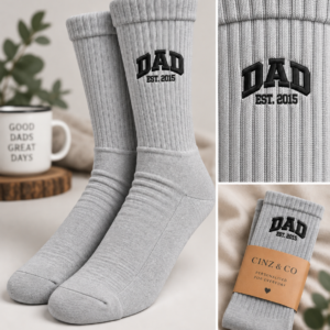 Personalised Dad Socks