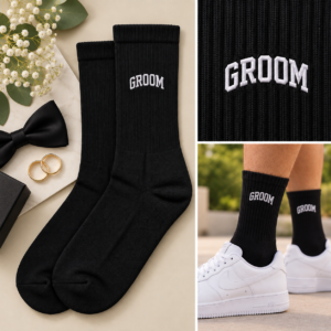 Personalised Groom Socks