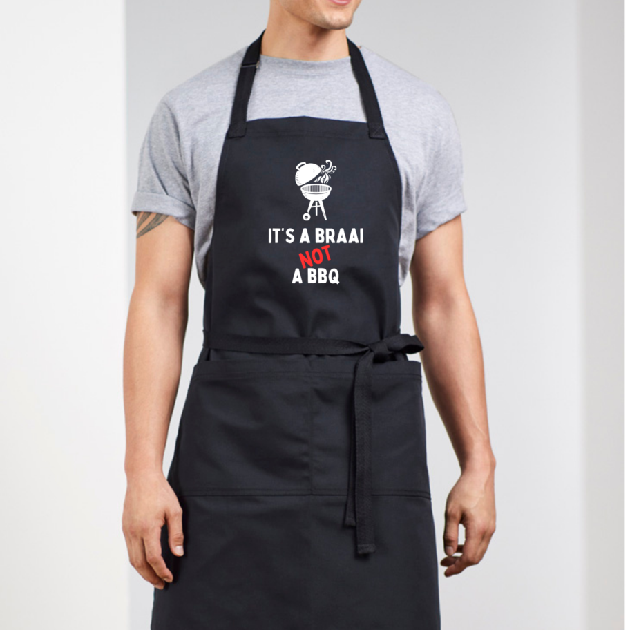 It s a braai not a bbq apron (1)